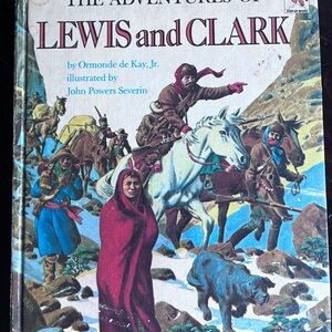 The Adventures of Lewis and Clark Hardcover Book - Classic Illustrated Edition